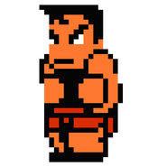 Kobayashi's sprite in Downtown Nekketsu March Super-Awesome Field Day!
