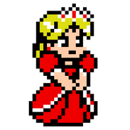 Reika's sprite in River City: Knights of Justice