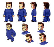 Official art from Downtown Nekketsu Monogatari EX