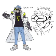 Official art from River City Girls 2