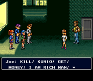 Joe in Shin Nekketsu Kōha: Kunio-tachi no Banka