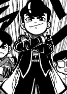 Riki nekketsu game 4.jpg (302 KB) Riki in the manga Kunio-kun! Nekketsu Battle!