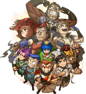 Kunio in River City Saga: Three Kingdoms Next