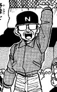 Kawakami in the manga Kunio-kun! Nekketsu Battle!