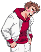 Kunio's dialog portrait in River City Girls 2