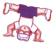 Official art from Nekketsu! Street Basketball All-Out Dunk Heroes