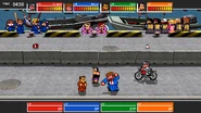 Rcm wharf.png (1.14 MB) Players can ride a bike in the Wharf stage and crash into their opponents.