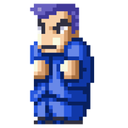 Ryan's sprite in River City Ransom EX