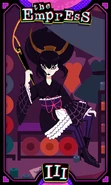 RCG2 0002 tarot 3 the empress.png (283 KB) Hibari on the "Empress" tarot card in River City Girls 2
