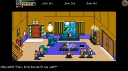 Sentinel as William in River City Ransom: Underground