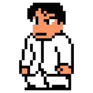 Nanase's sprite in River City: Rival Showdown