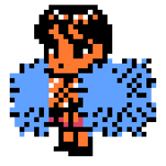 Mami's sprite in Downtown Nekketsu March Super-Awesome Field Day!