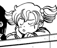 Momozono in the manga Kunio-kun! Nekketsu Battle!