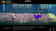 Kamijō and Yamamoto in River City: Rival Showdown