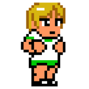 Kirishima's sprite in River City Super Sports Challenge ~All Stars Special~