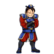 Taira's motivated dialog portrait in River City Saga: Three Kingdoms
