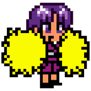 Mizuhara's sprite in in River City Super Sports Challenge ~All Stars Special~