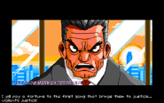 Merv placing a bounty on The Flock in River City Ransom: Underground