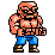 Abobo Underground.png (4 KB) Abobo's sprite in River City Ransom: Underground