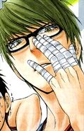 Shintarō Midorima a colori nel manga