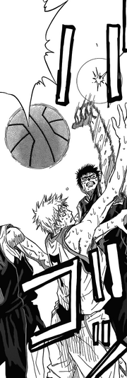 Hayama stopped by Hyuga