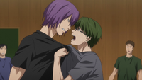 Murasakibara & Midorima argue