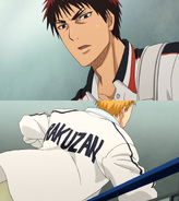 Kagami encounters the Rakuzan player