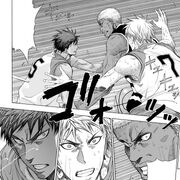 Aomine and Kise pressure Silver