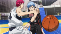 The ball is stolen from Akashi