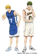 Anime Kise and Midorima