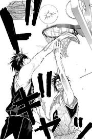 Mitobe stops Mibuchi