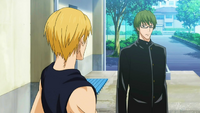 Midorima reunites with Kise anime