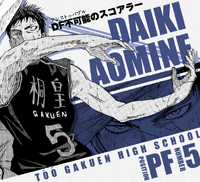 Aomine's player profile