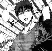 Kuroko and Kagami fights with meijo again