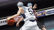 Mayuzumi passes Kuroko