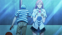 Kuroko shown Momoi his new drive