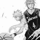 Kuroko steals the ball from Nash