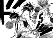 Reo's double team purposely lets Takao pass