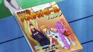 Kise on the cover of Basketball Monthly