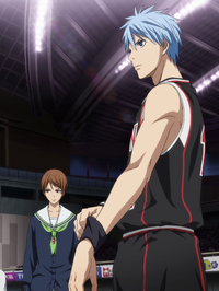Kuroko enters the game again