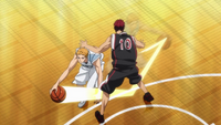 Hayama tries to pass Kagami anime