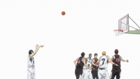 Mibuchi scores the free throw anime