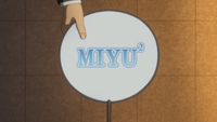 Miyaji's fan of Miyu