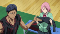 Aomine arrives