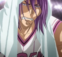 Murasakibara cries after his defeat