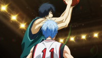 Hanamiya tries to injure Kuroko