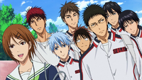 Riko leads the Seirin team