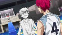 Furihata guards Akashi anime