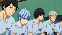 Teiko team's substitutes