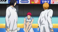 Rakuzan before the match